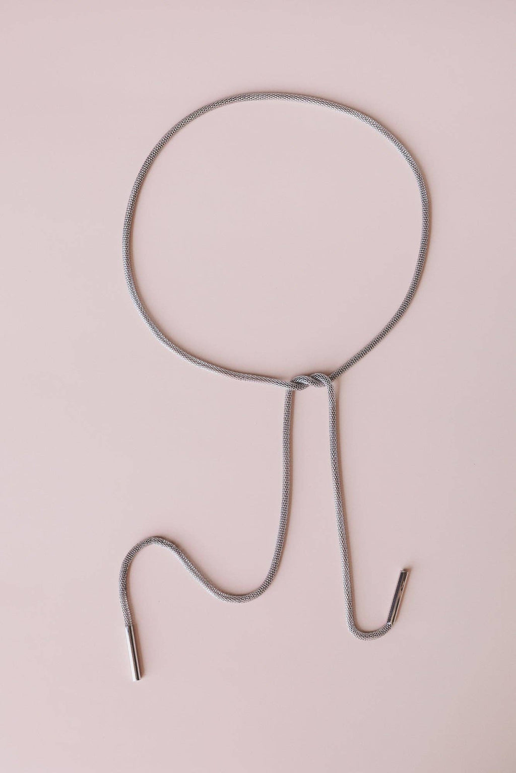 Horizon Drop Necklace - Silver: Silver / OS