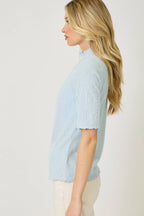 The Cozycore Mock Tee
